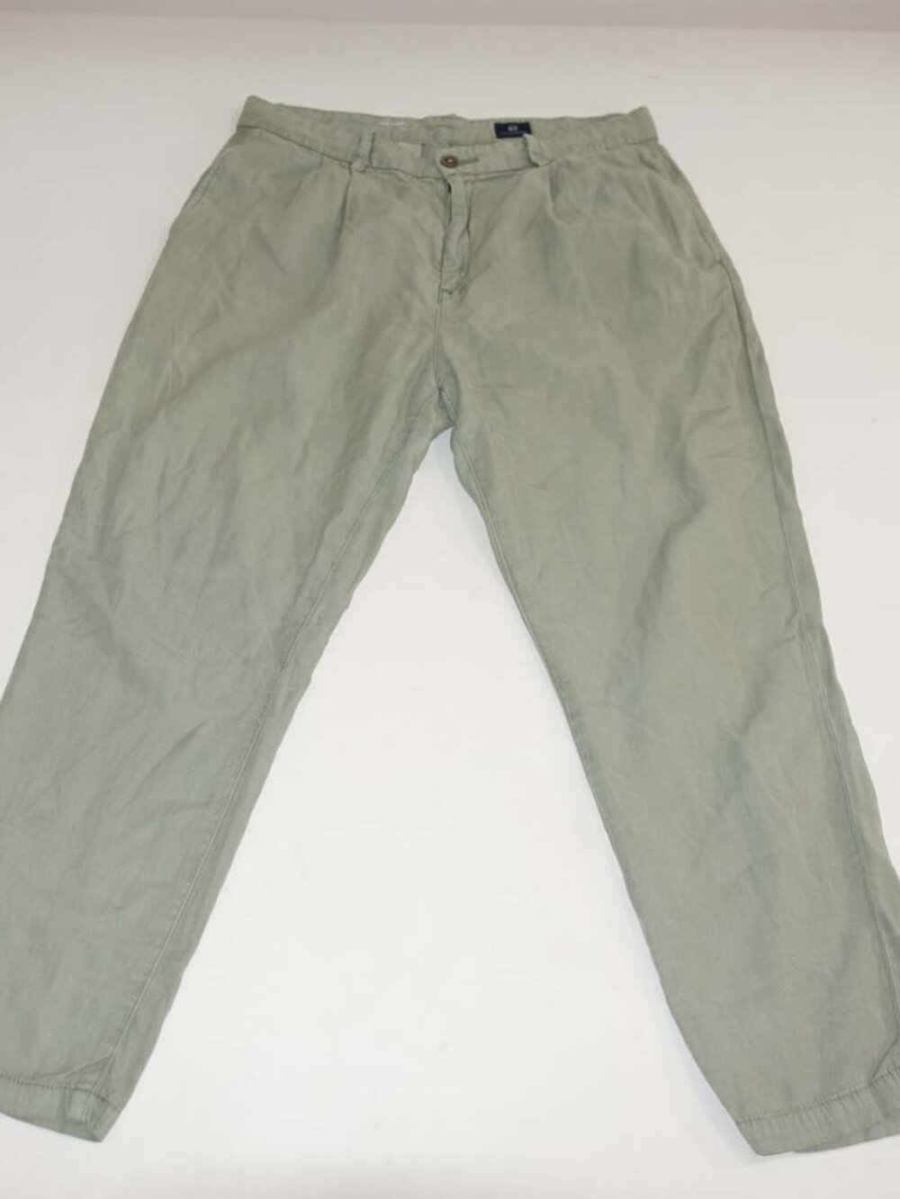 AG Adriano Goldschmied Womens Evan Relaxed Pleated Trouser Pants Size 30 Regular